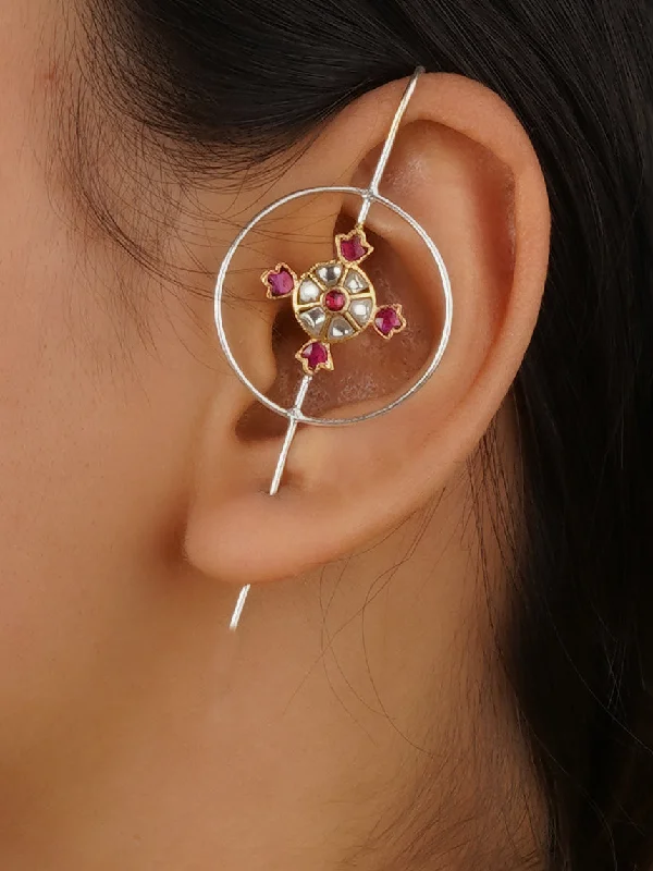 Flower earrings for women -Pink Color Earrings - TR-EAR99