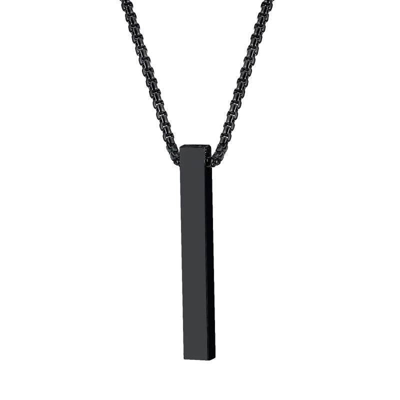 Women’s gem-filled necklaces -Simple Style Cross Stainless Steel Plating Three-dimensional 18k Gold Plated Unisex Pendant Necklace