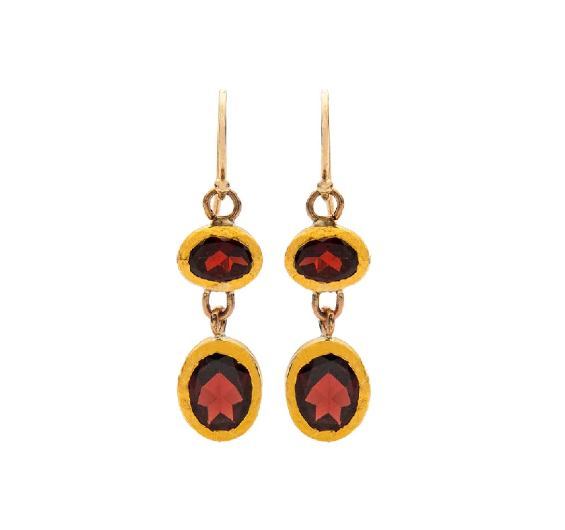 Minimalist earrings for women -Nava Zahavi Sunset Ridge Earrings