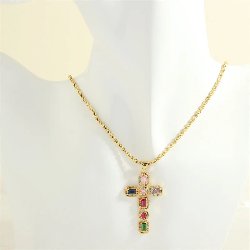 NE2020-Colored Zircon Cross