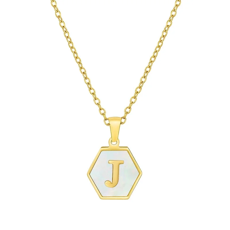 White Shell J (Including Chain)