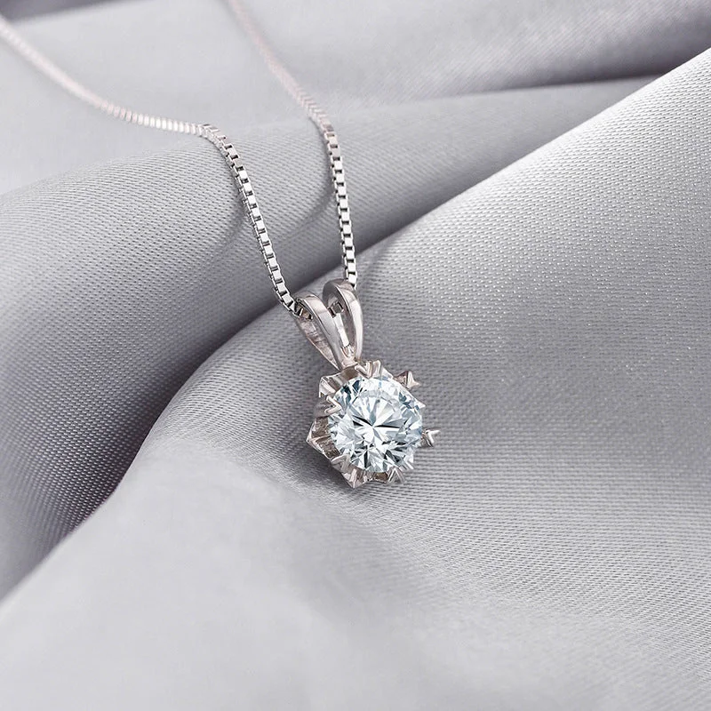 Moissanite Chain Set