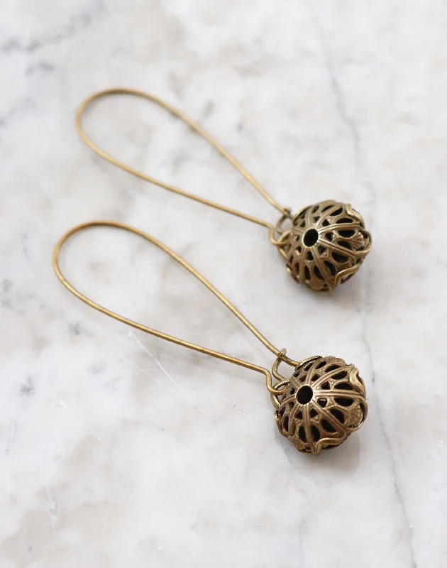 Classic earrings for women -Sphere Diffuser Earrings, (1 pair)