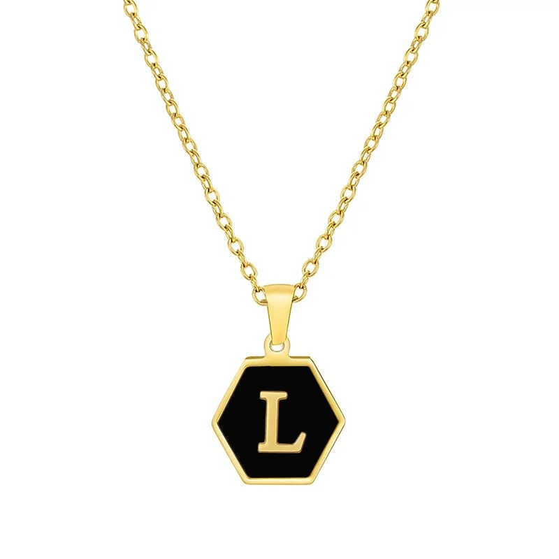 Black L (Including Chain)