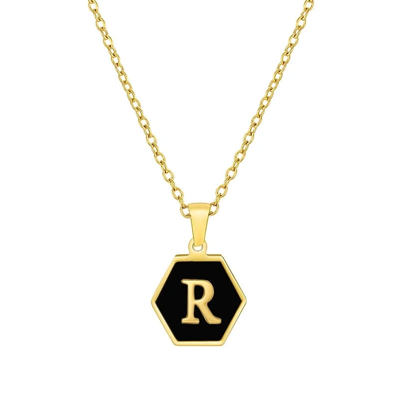 Black R (Including Chain)