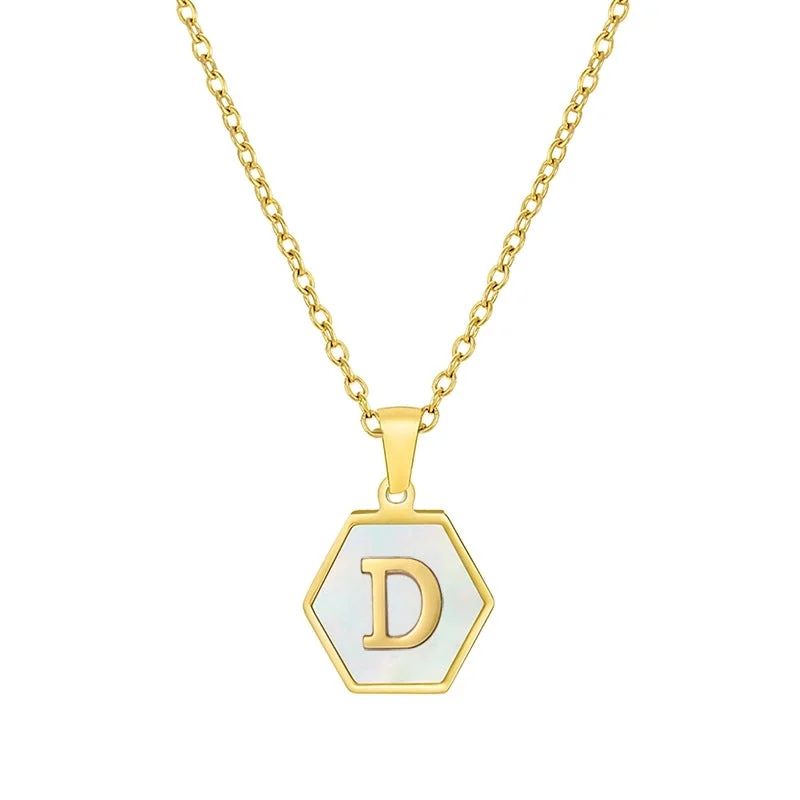 White Shell D (Including Chain)