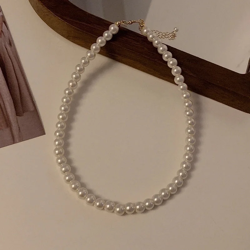 Large Pearl Necklace about 8mm