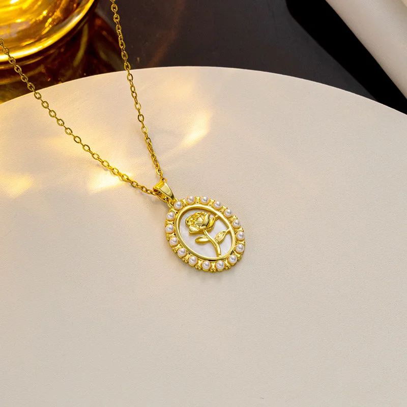 8969 Zhenbei Round Rose Gold