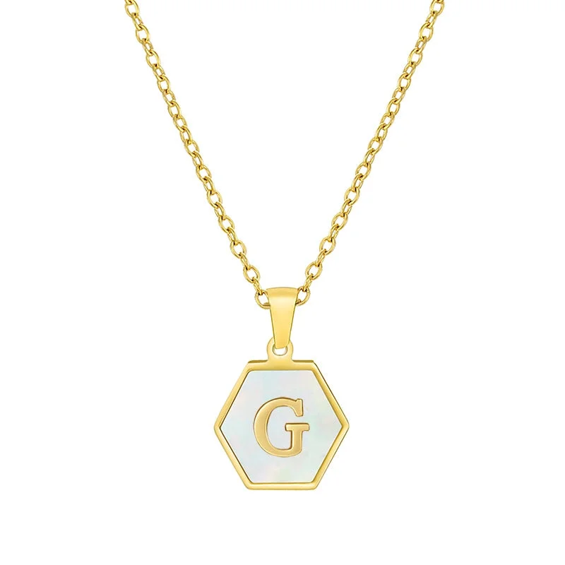 White Shell G (Including Chain)