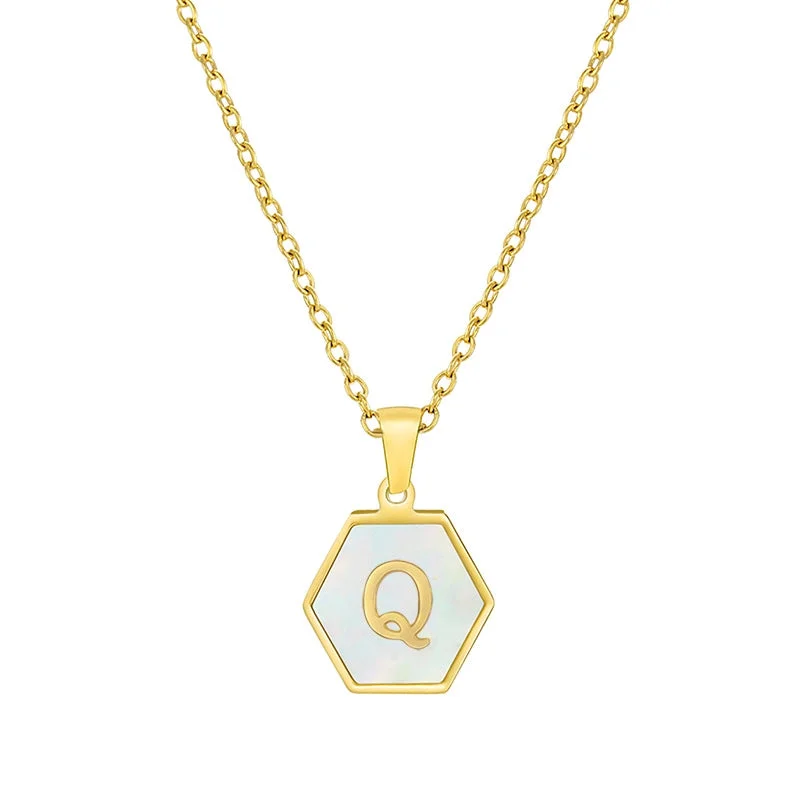 White Shell Q (Including Chain)