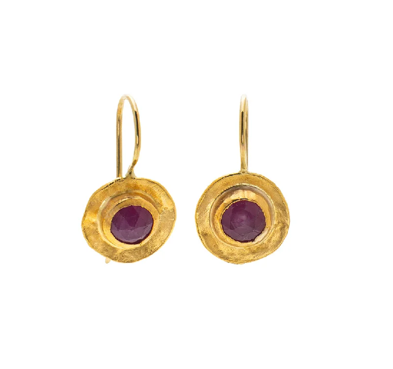 Trendy earrings for women -Nava Zahavi Precious Sapphire Earrings