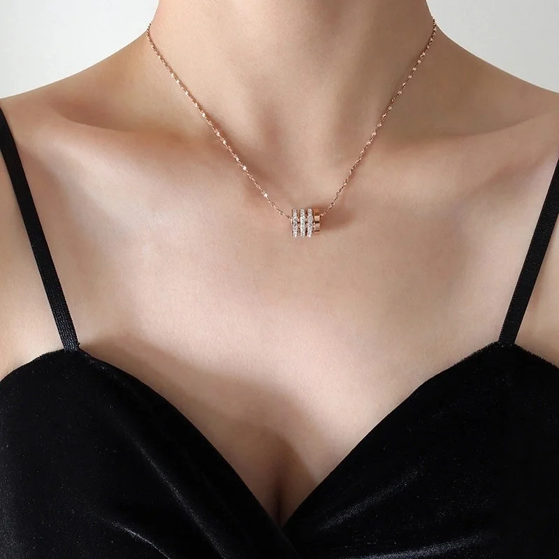 Rose Gold Necklace 40 + 5cm