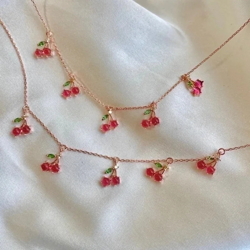 Fashionable necklaces for women -Fashion Fruit Necklace In Bulk