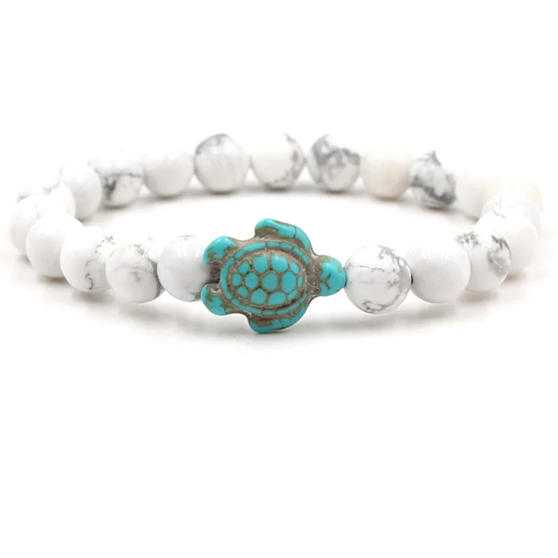 Green Turtle White Turquoise #9