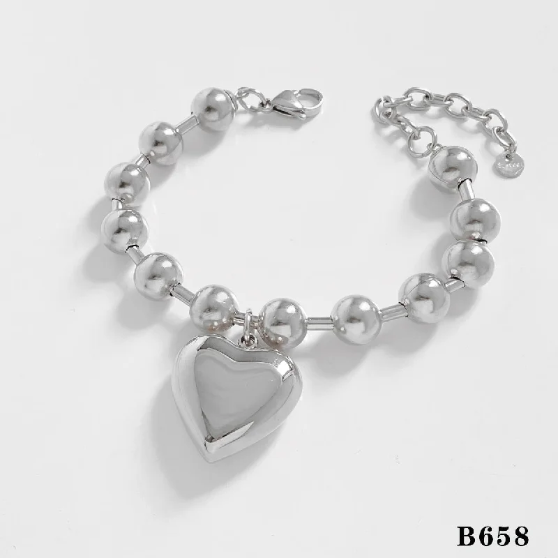 Silver Bracelet Love B658