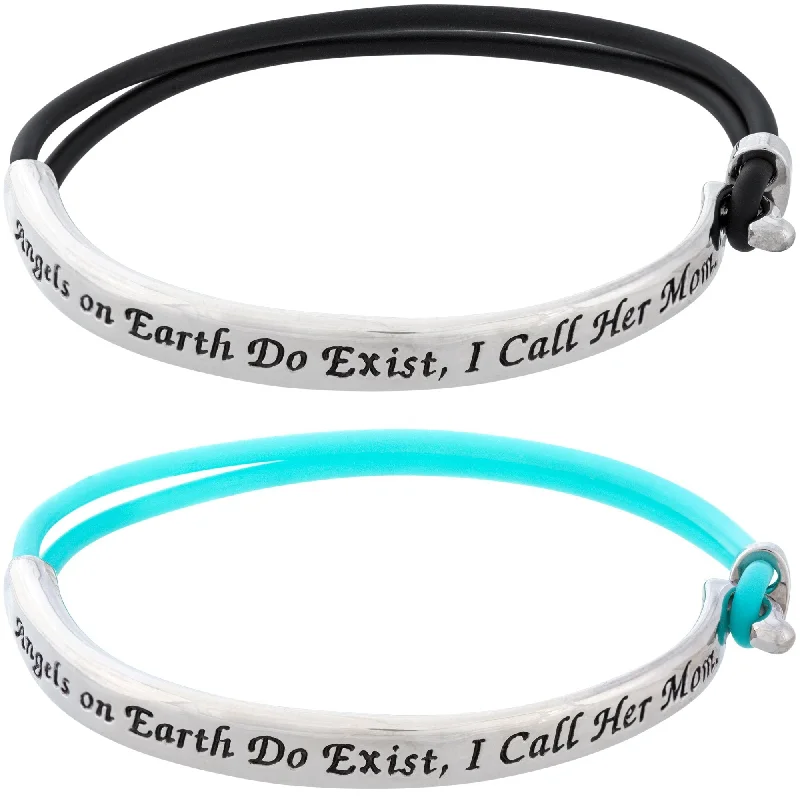 Magnetic bracelets for women -Moms are Angels on Earth Bracelet