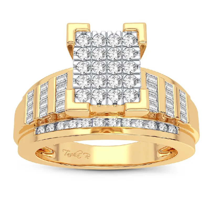 Diamond engagement rings for women -10K 0.50CT Diamond Ring