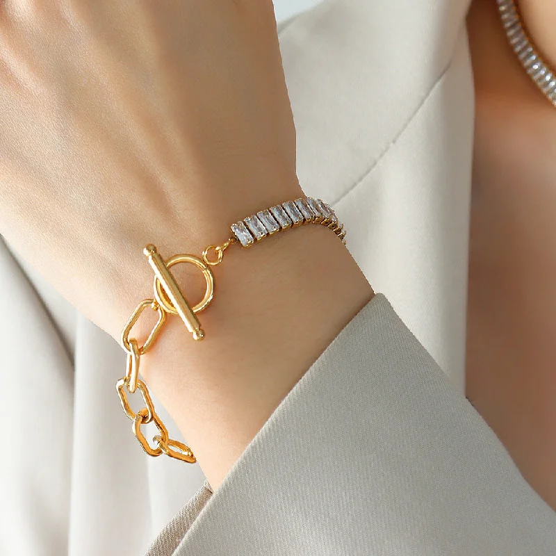 E281-Gold Bracelet-15cm