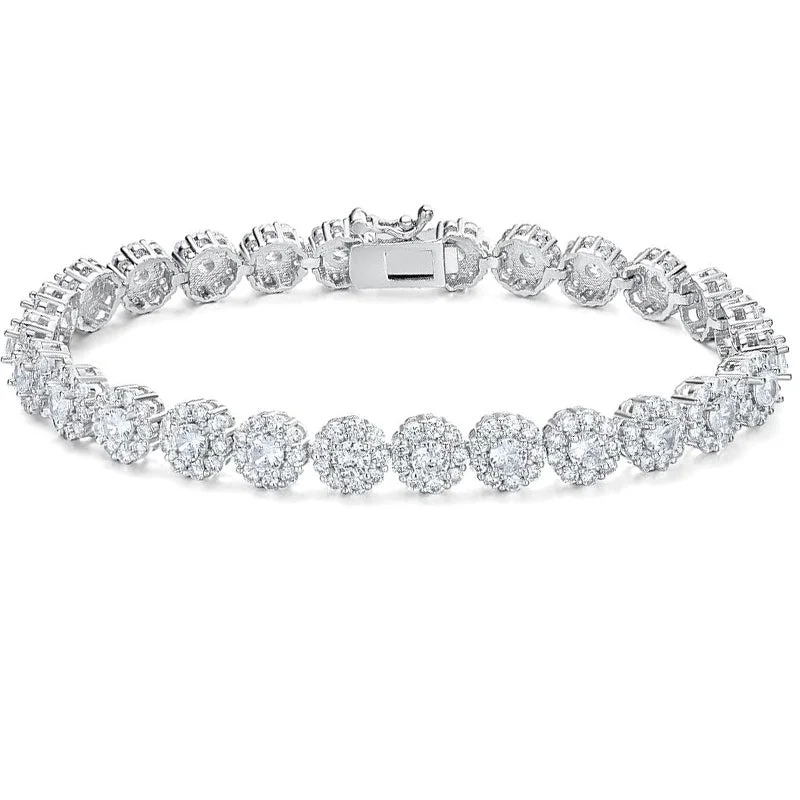 3.5mm White Gold Bracelet