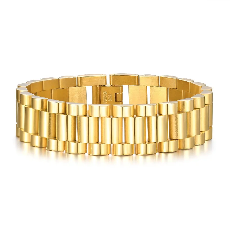 15mm Wide Golden: 16.5cm #19