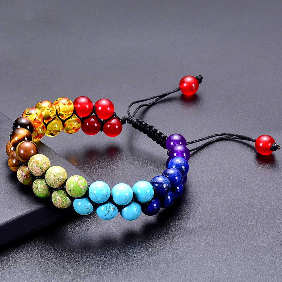 Personalized bracelets for women -Fashion Colorful Natural Stone Beaded Bracelets