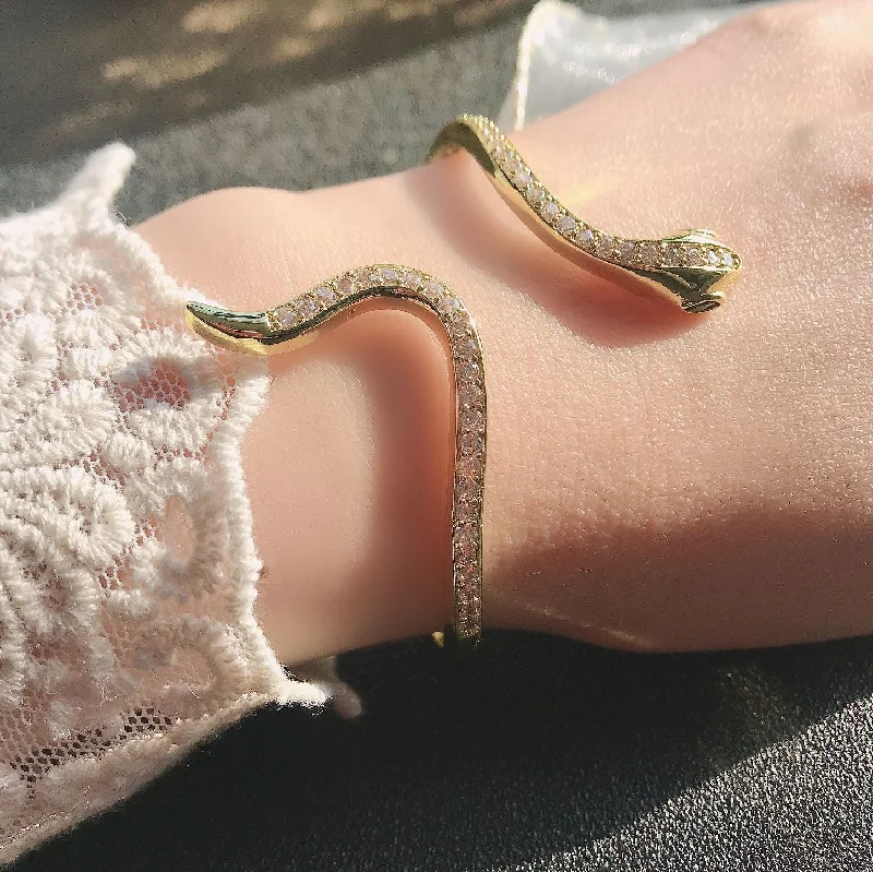 Snake Bracelet [Opening [Gold Plated]]]